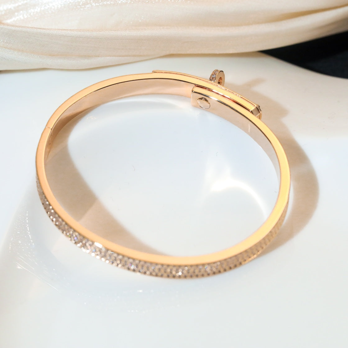 [⭐Mirelle]KELLY BRACELET DIAMOND PAVED