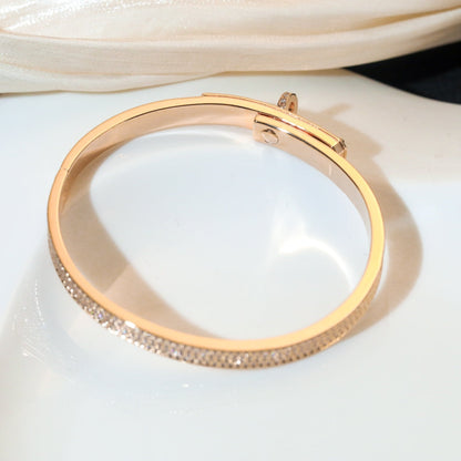 [⭐Mirelle]KELLY BRACELET DIAMOND PAVED