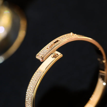 [⭐Mirelle]KELLY BRACELET DIAMOND PAVED