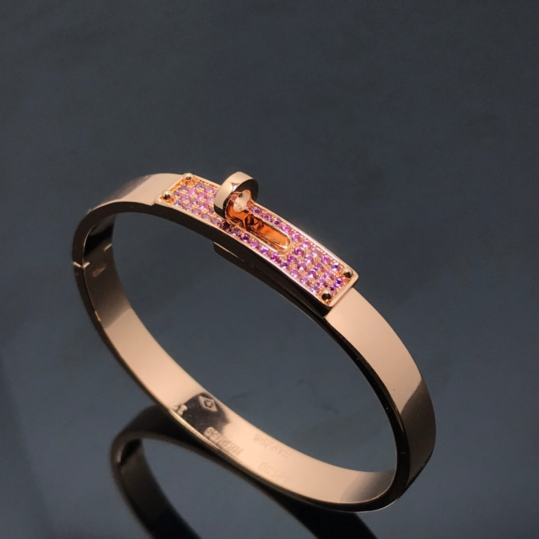 [⭐Mirelle]KELLY BRACELET PINK DIAMOND
