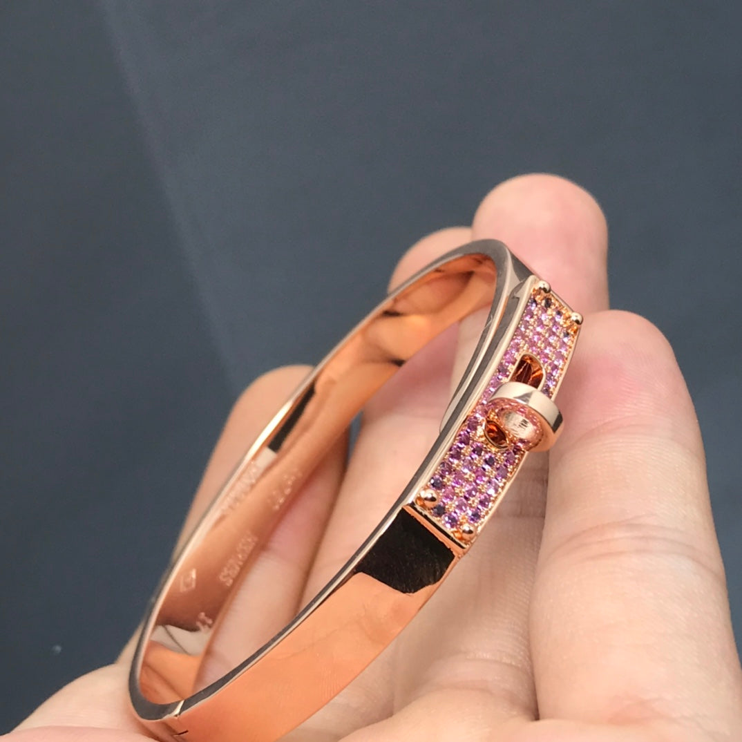 [⭐Mirelle]KELLY BRACELET PINK DIAMOND