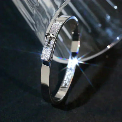 [⭐Mirelle]KELLY SILVER DIAMOND BRACELET