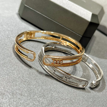 [⭐Mirelle]MOVE 10TH PAVED DIAMOND BRACELET
