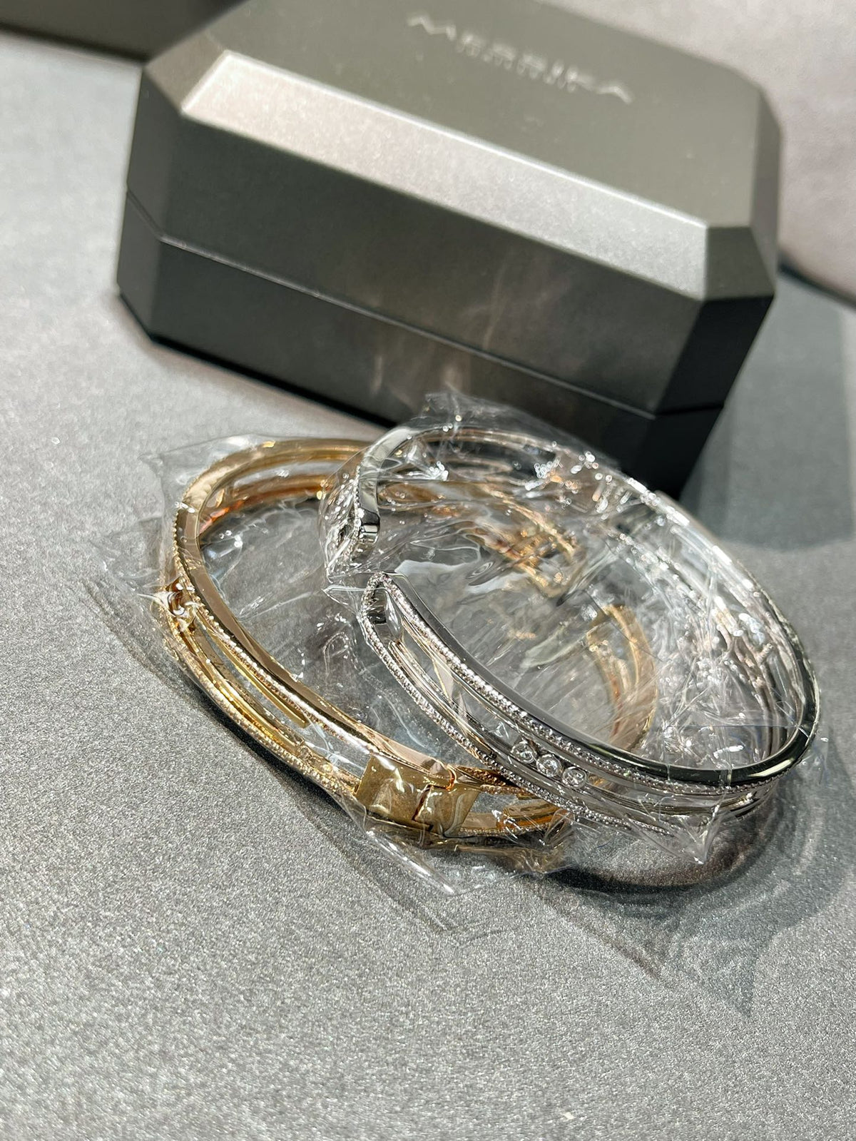 [⭐Mirelle]MOVE 10TH PAVED DIAMOND BRACELET