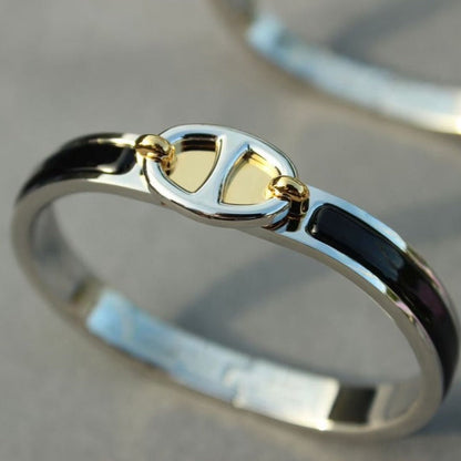 [⭐Mirelle]CLIC CHAINE SILVER BRACELET