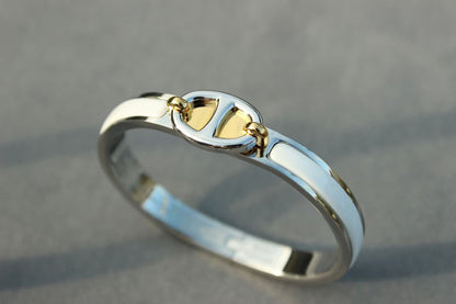 [⭐Mirelle]CLIC CHAINE SILVER BRACELET