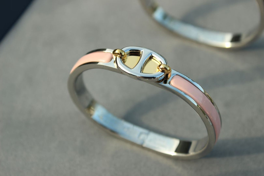 [⭐Mirelle]CLIC CHAINE SILVER BRACELET
