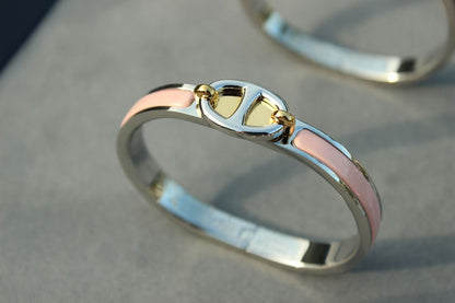 [⭐Mirelle]CLIC CHAINE SILVER BRACELET