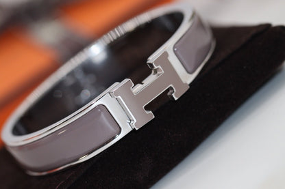 [⭐Mirelle]H BRACELET 12MM BROWN