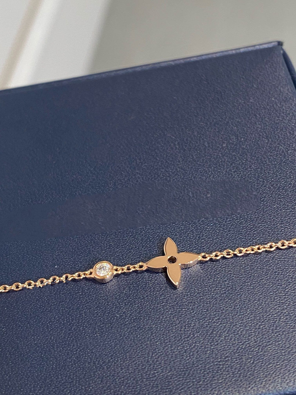 [⭐Mirelle]STAR DIAMOND PINK GOLD BRACELET