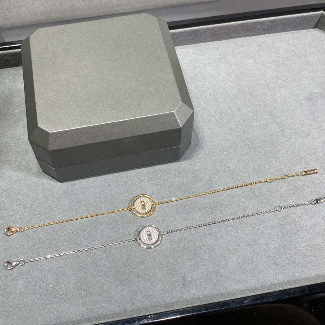 [⭐Mirelle]Demo MOVE DIAMOND PAVED BRACELET