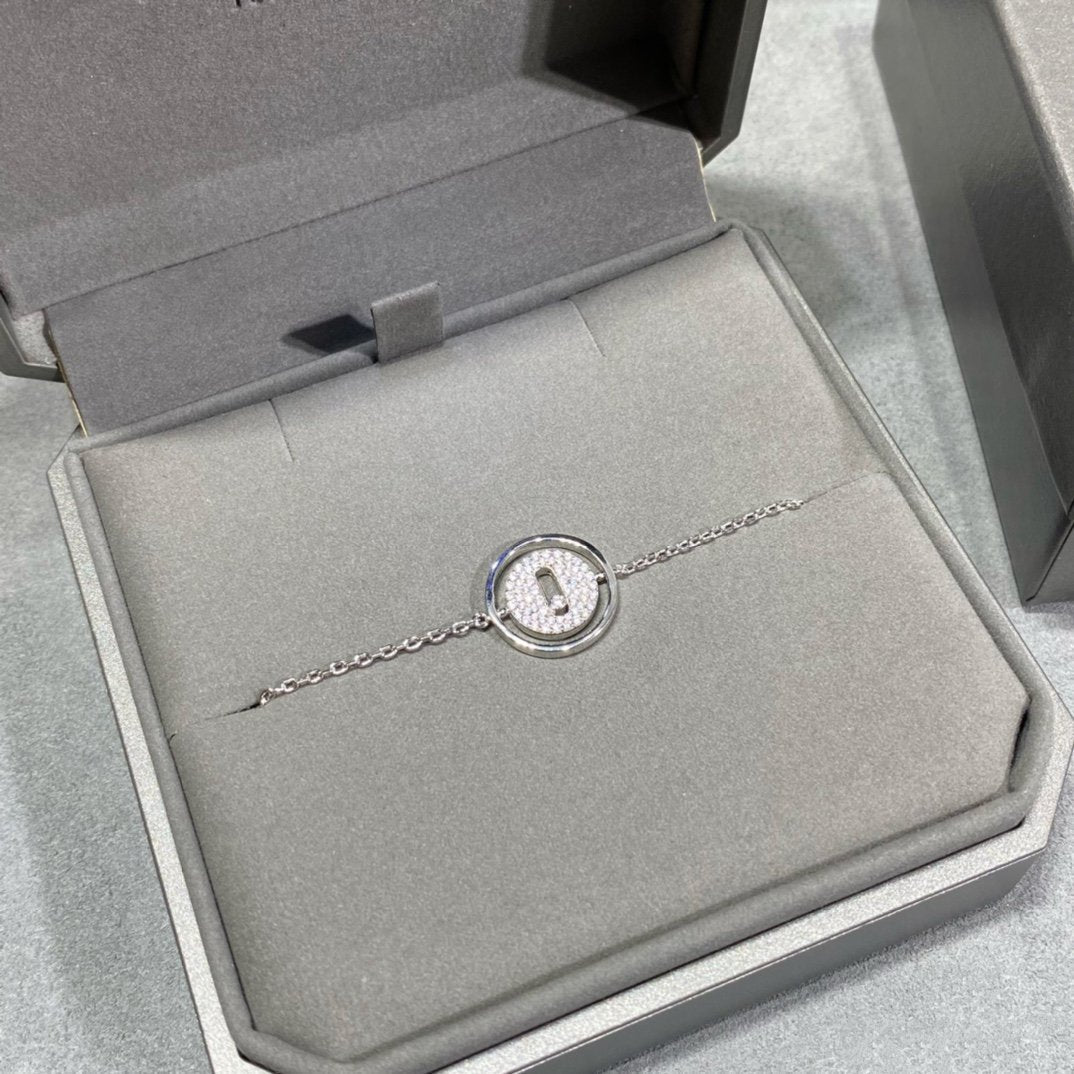 [⭐Mirelle]Demo MOVE DIAMOND PAVED BRACELET