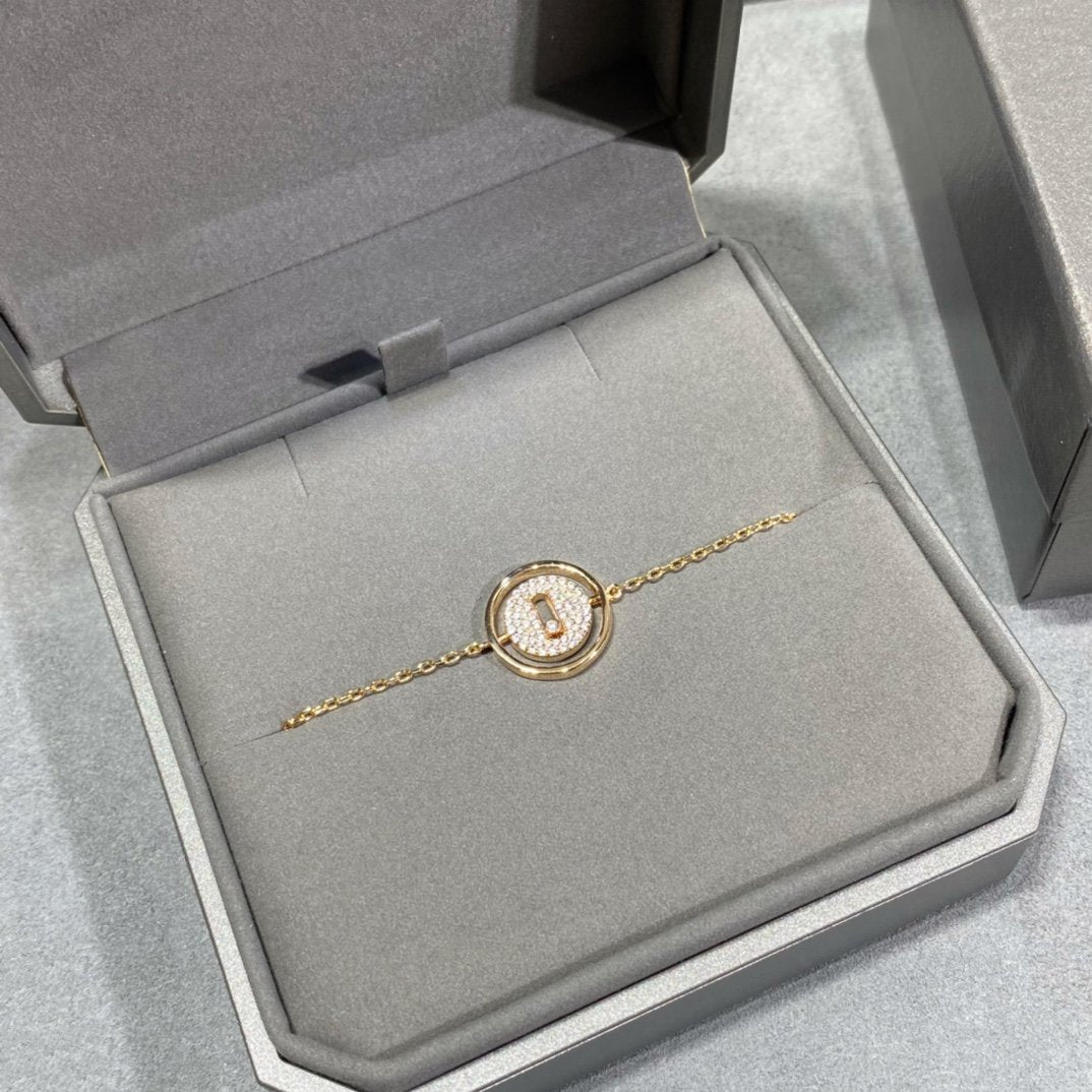 [⭐Mirelle]Demo MOVE DIAMOND PAVED BRACELET