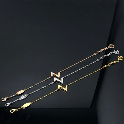 [⭐Mirelle]VOLT LV LOGO BRACELET