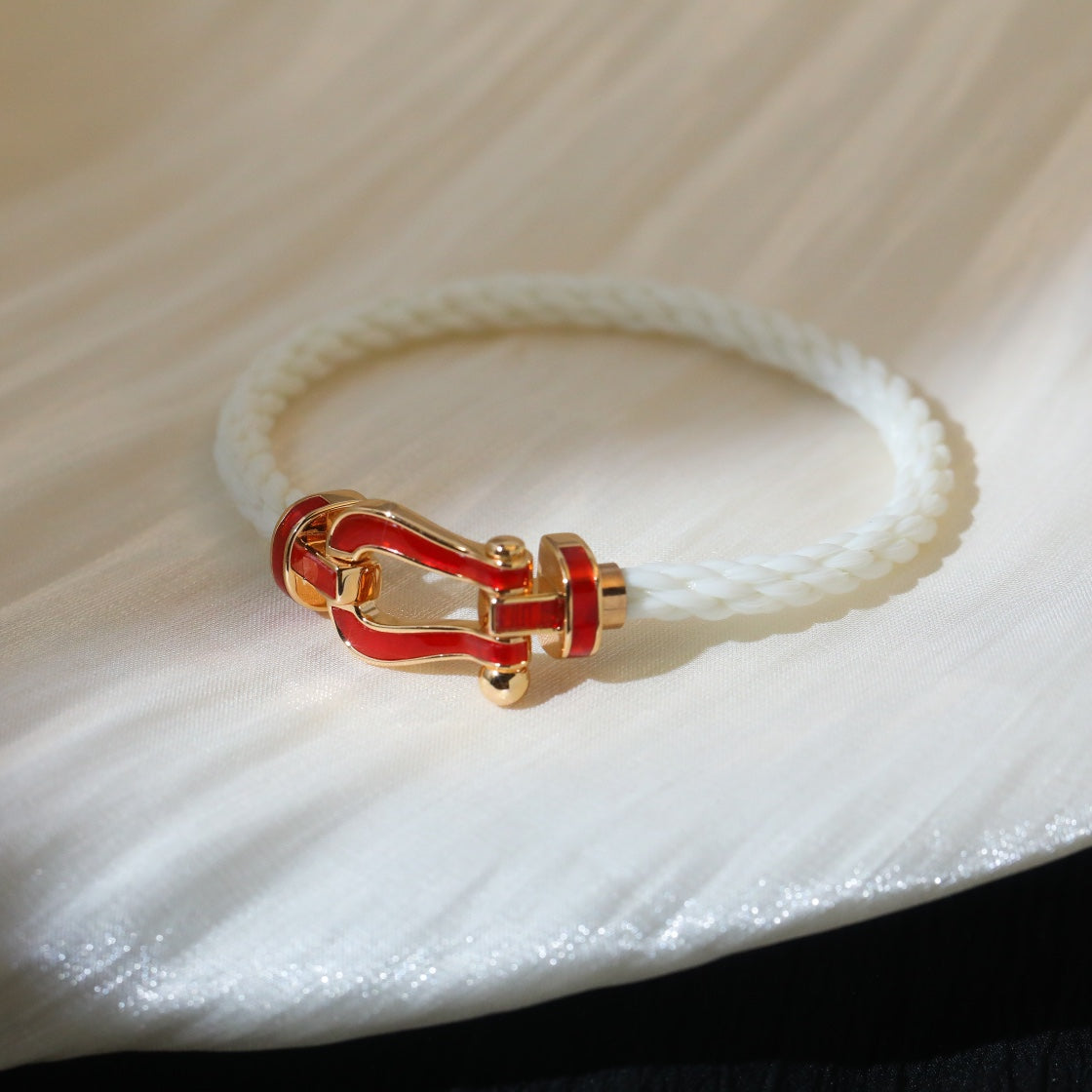 [⭐Mirelle]FORCE 10 WHITE TEXTILE DIAMOND PAVED