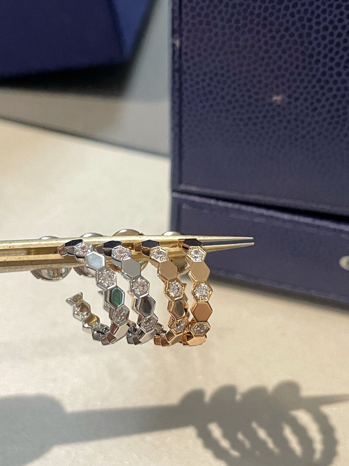 [⭐Mirelle]Hollow Design Four-Leaf Clover Flower Shape Ring