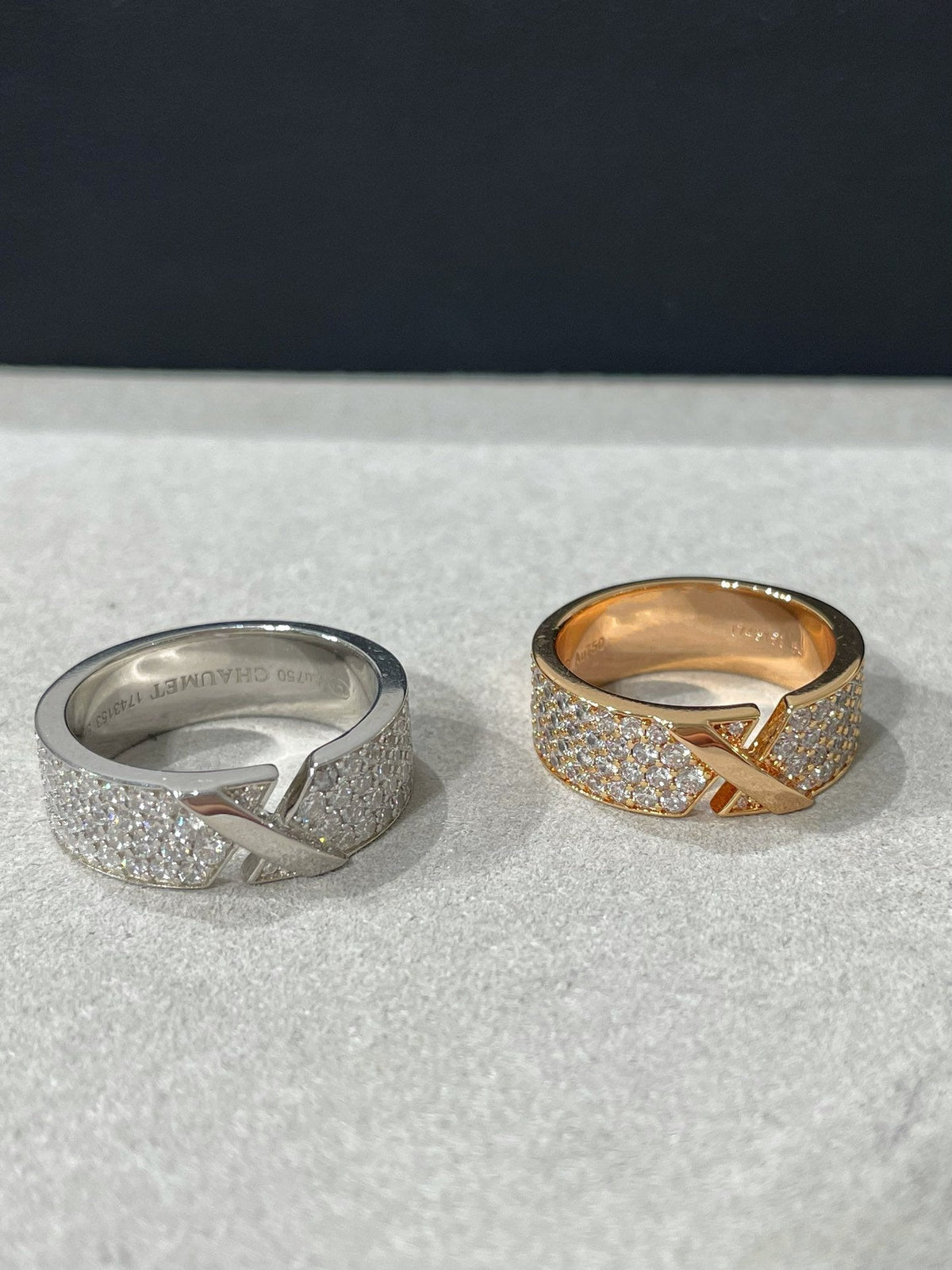 [⭐Mirelle]LIENS EVIDENCE  DIAMOND PAVED RING
