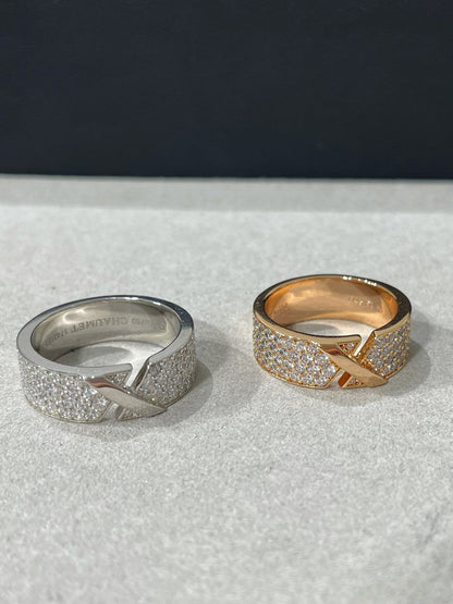 [⭐Mirelle]LIENS EVIDENCE  DIAMOND PAVED RING