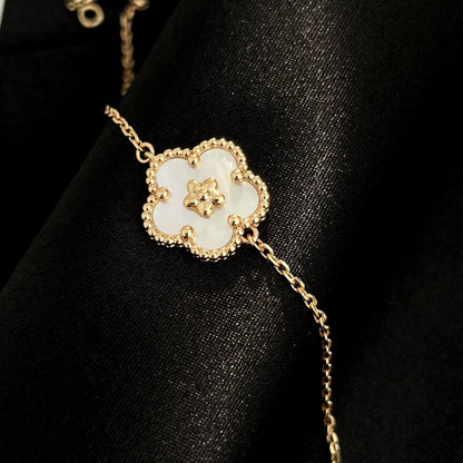 [⭐Mirelle]LUCKY SPRING ROSE GOLD MOP BRACELET