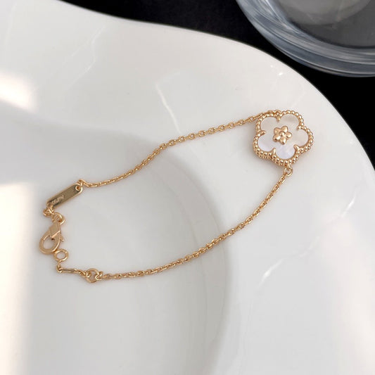 [⭐Mirelle]LUCKY SPRING ROSE GOLD MOP BRACELET
