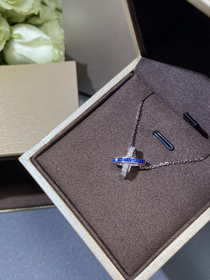 [⭐Mirelle]LIENS DIAMOND SILVER NECKLACE