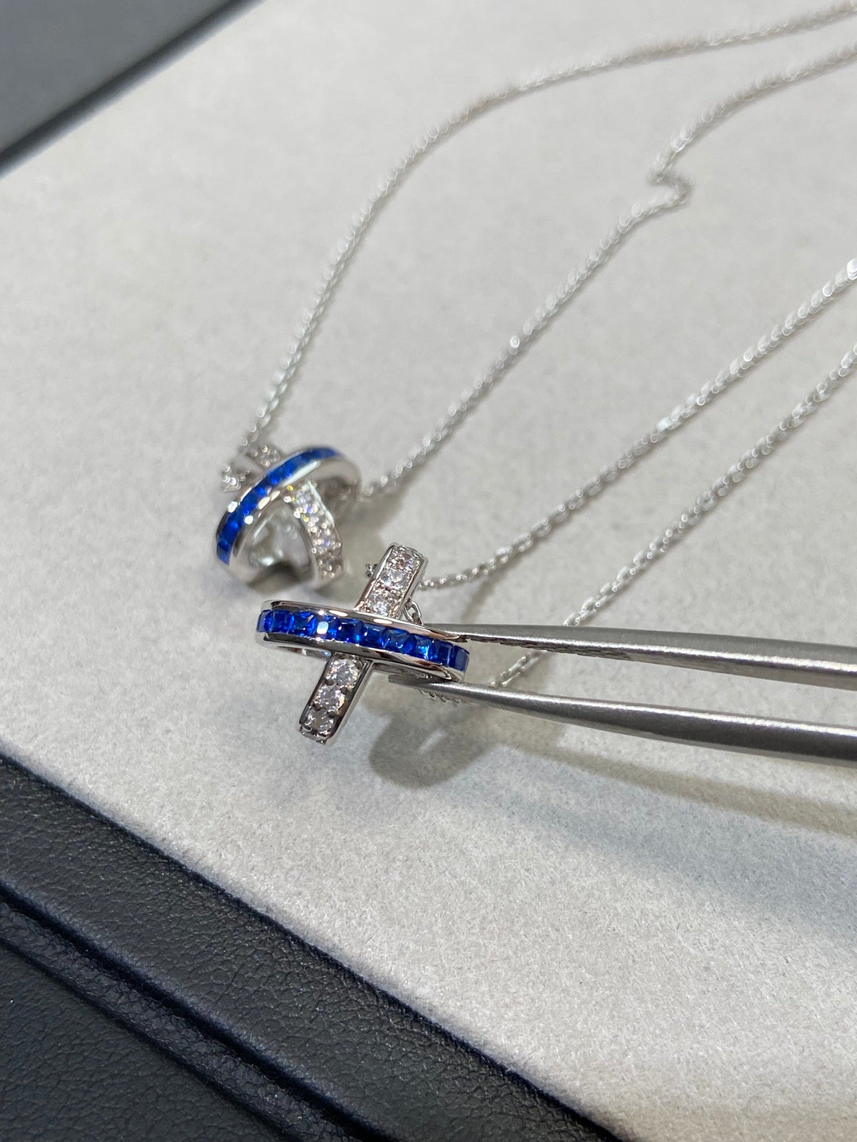 [⭐Mirelle]LIENS DIAMOND SILVER NECKLACE