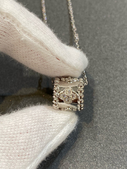 [⭐Mirelle]PERLEE PEDANT SIVLER DIAMOND NECKLACE