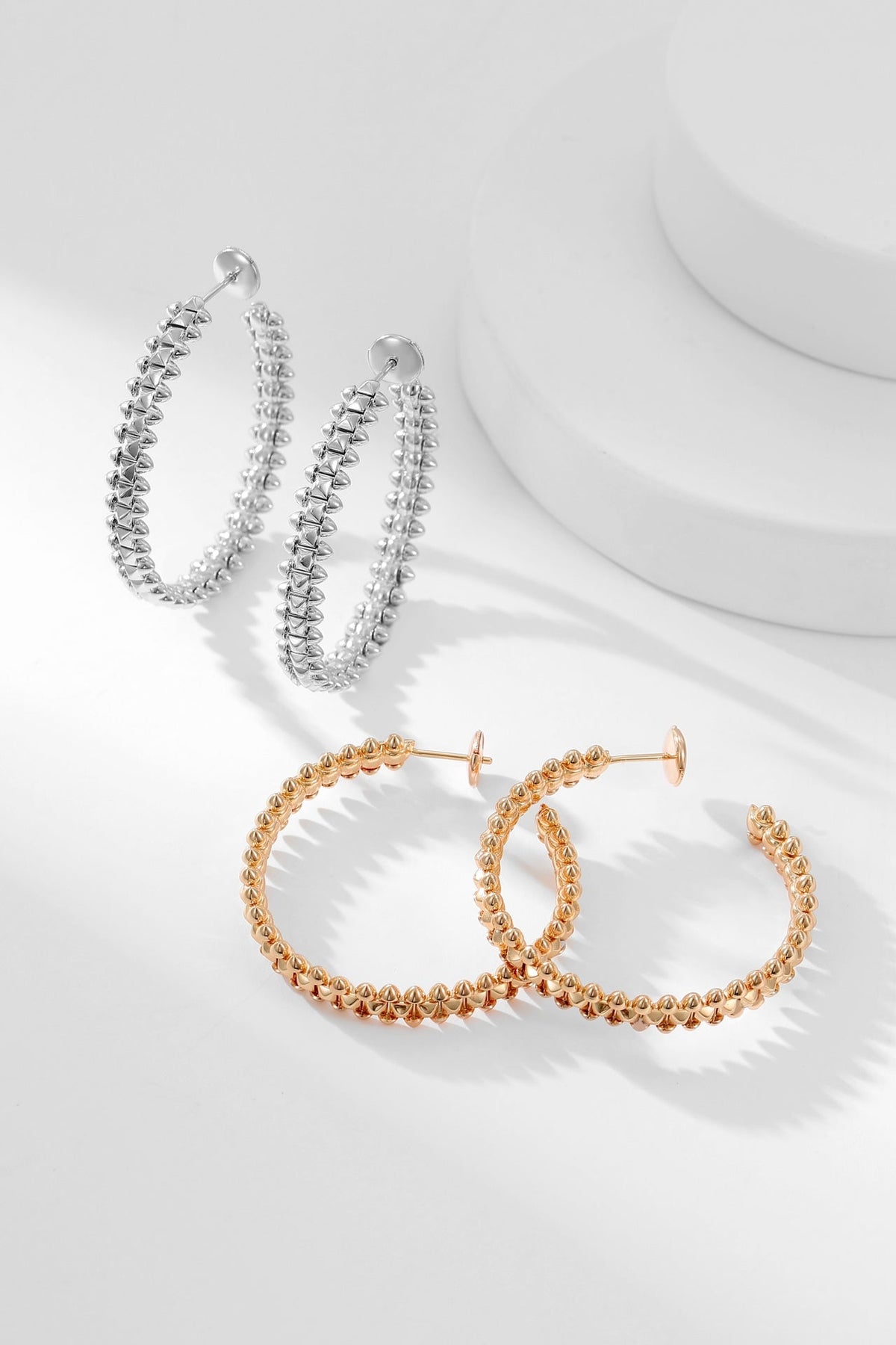[⭐Mirelle]CLASH HOOP EARRINGS
