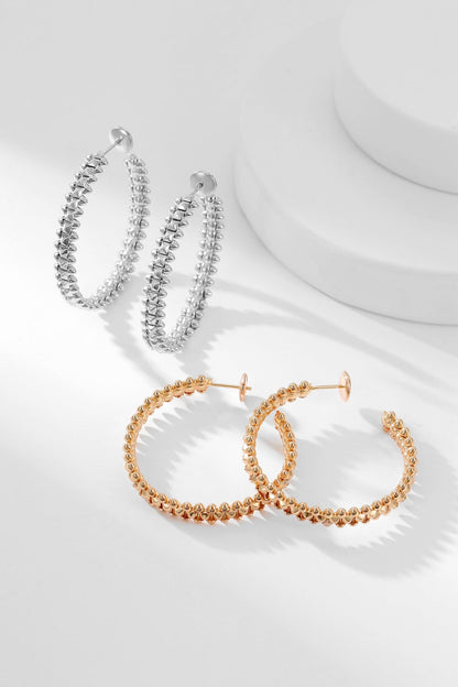 [⭐Mirelle]CLASH HOOP EARRINGS