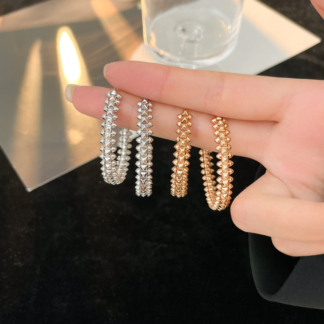 [⭐Mirelle]CLASH HOOP EARRINGS