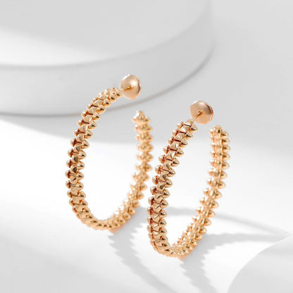 [⭐Mirelle]CLASH HOOP EARRINGS