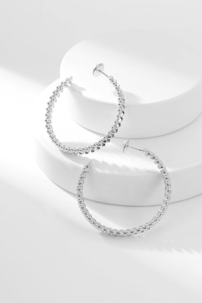 [⭐Mirelle]CLASH HOOP EARRINGS