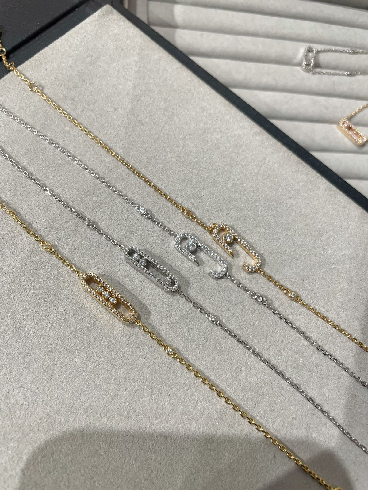 [⭐Mirelle]BABY MOVE DIAMOND BRACELET