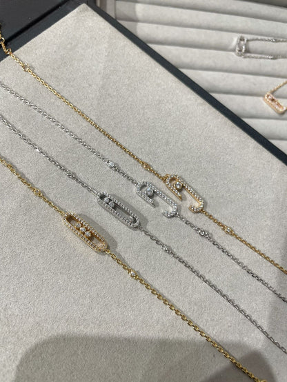 [⭐Mirelle]BABY MOVE DIAMOND BRACELET