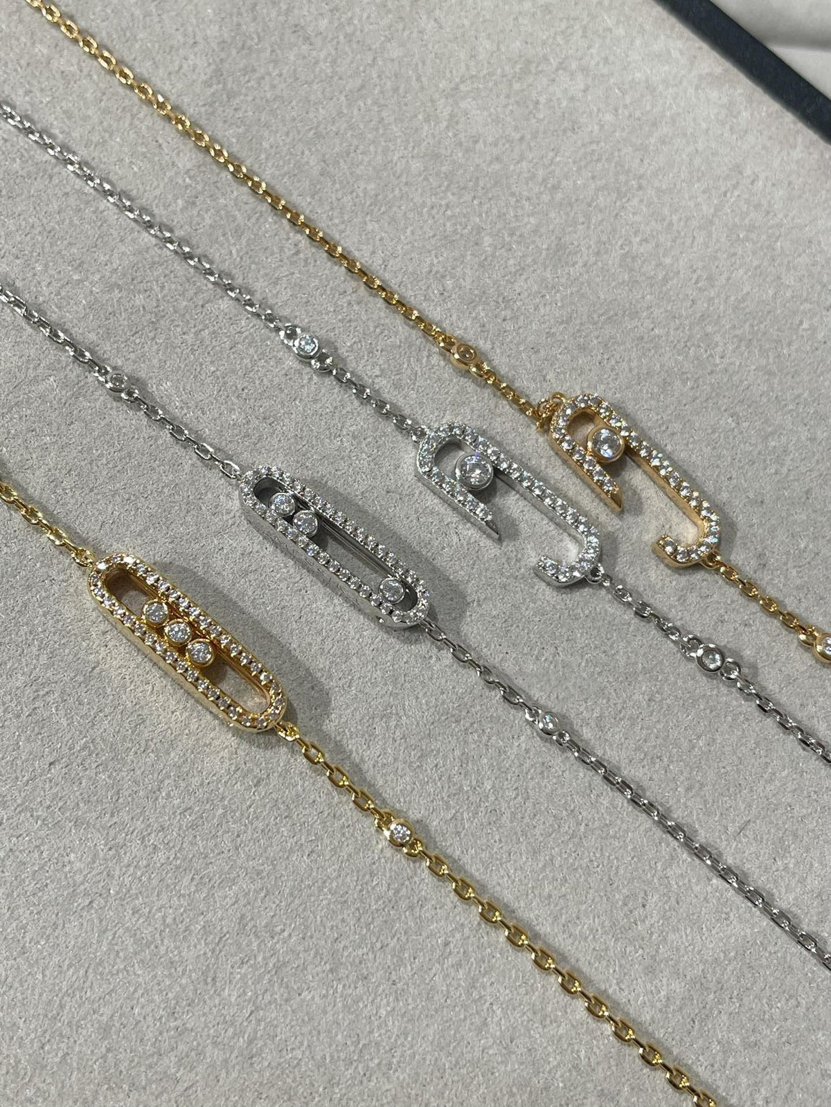 [⭐Mirelle]BABY MOVE DIAMOND BRACELET