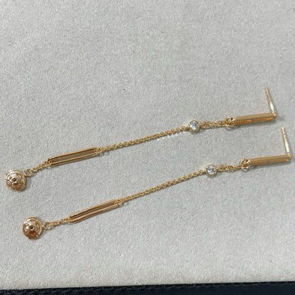 [⭐Mirelle]CHAINE CHAOS DIAMOND DROP EARRINGS