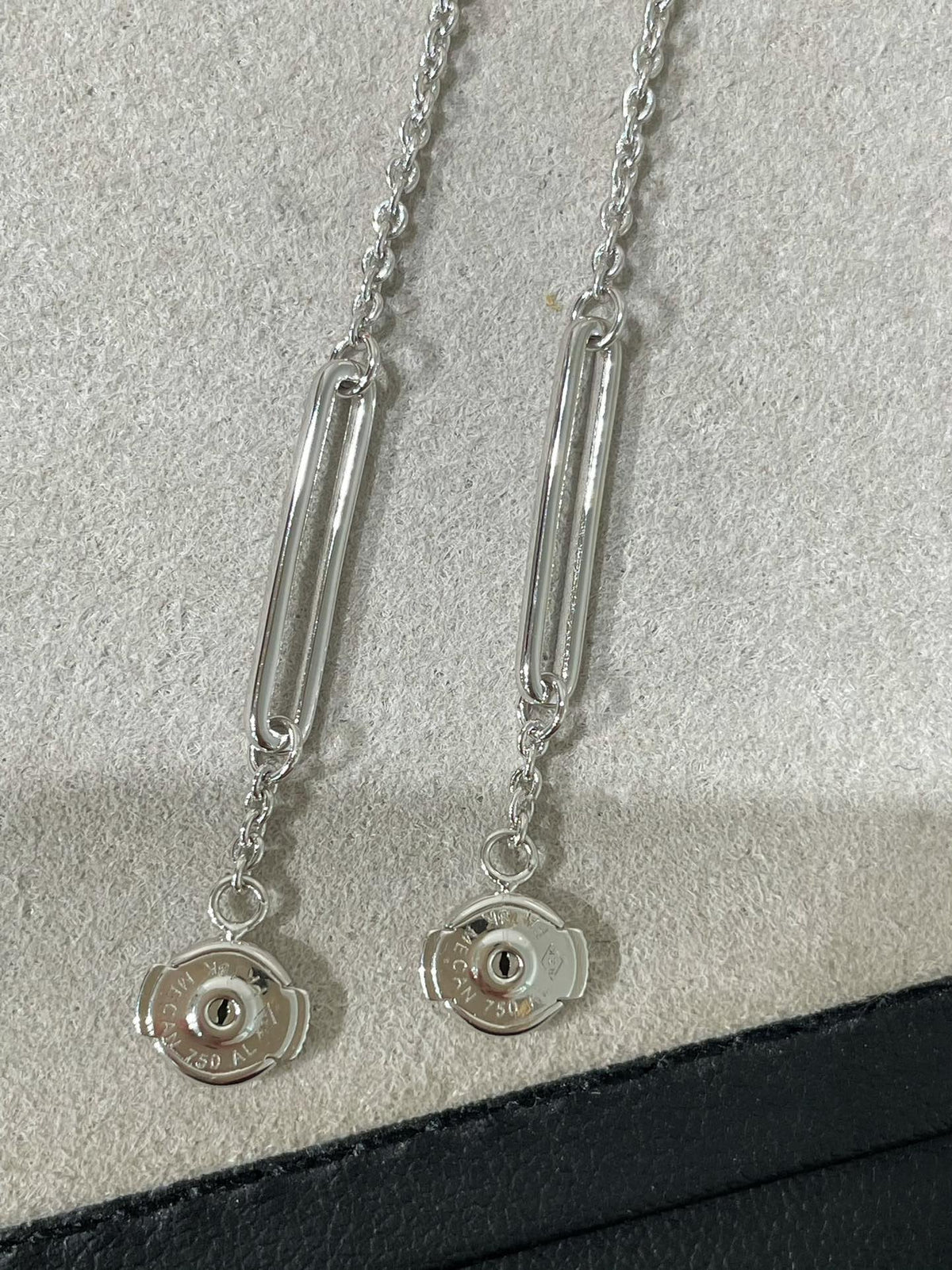 [⭐Mirelle]CHAINE CHAOS DIAMOND DROP EARRINGS