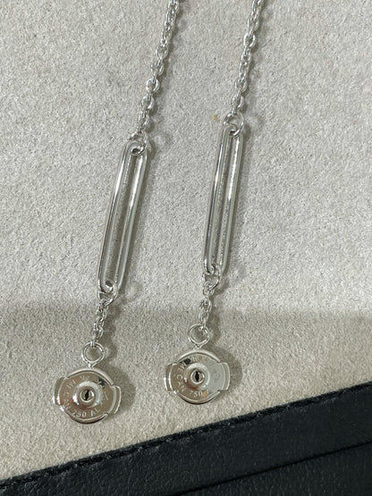 [⭐Mirelle]CHAINE CHAOS DIAMOND DROP EARRINGS