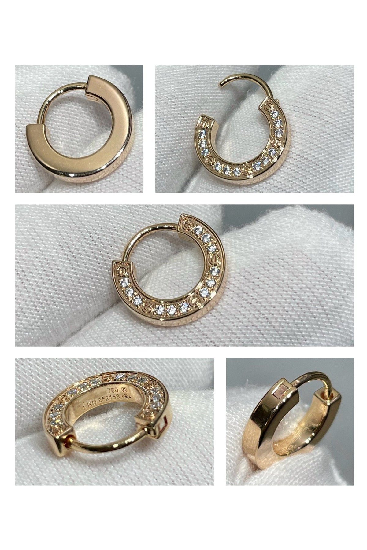 [⭐Mirelle]LOVE DIAMOND EARRINGS