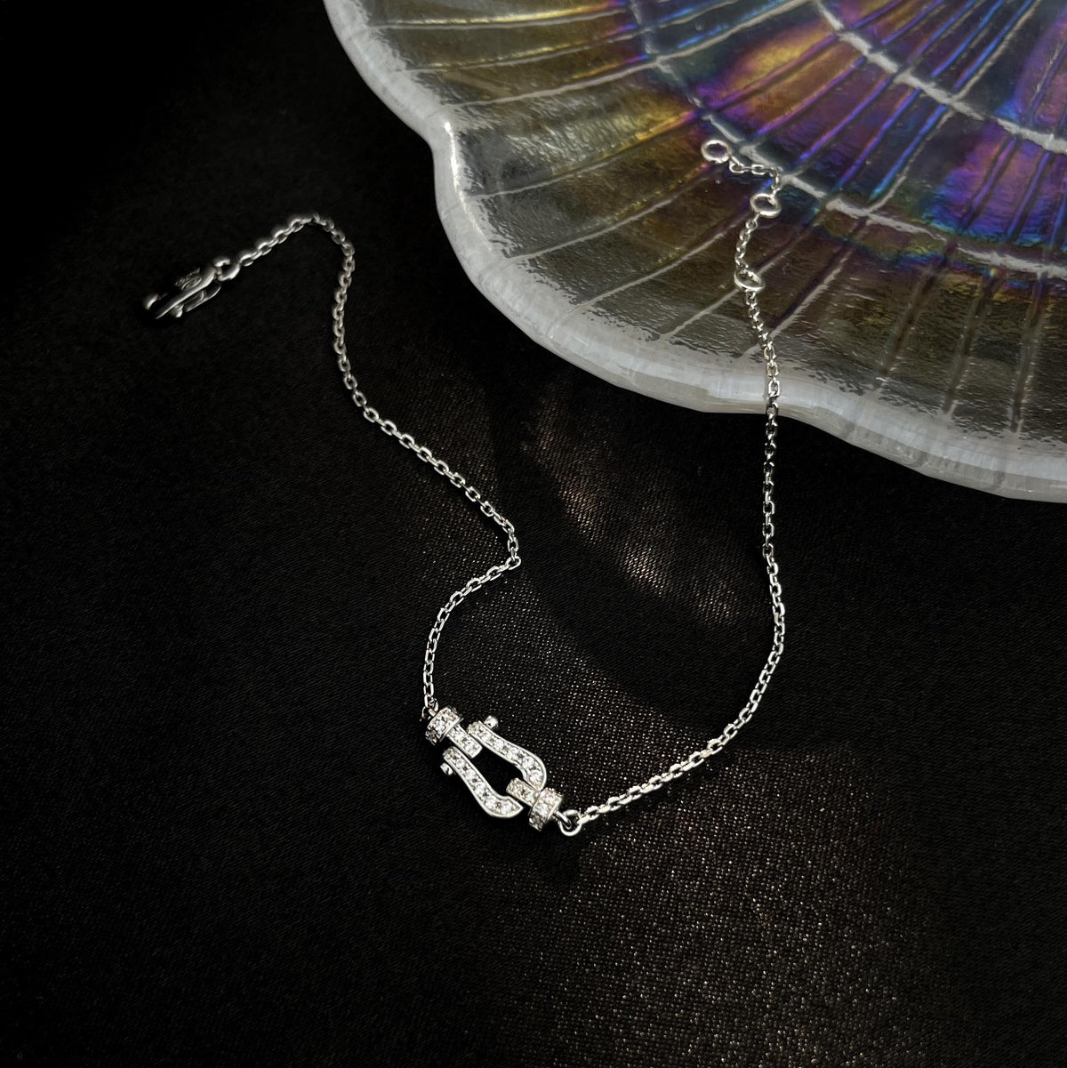[⭐Mirelle]FORCE 10 FULL DIAMOND BUCKLE CHAIN LINK MINI MODEL