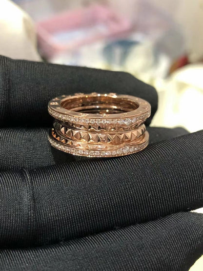[⭐Mirelle]ZERO 1 ROCK DIAMOND PINK GOLD