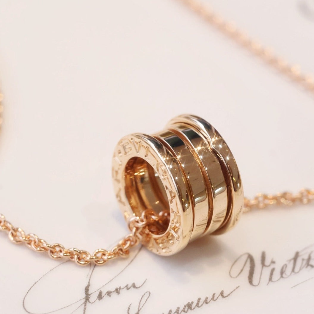 [⭐Mirelle]ZERO 1 PINK GOLD NECKLACE