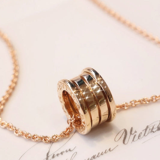 [⭐Mirelle]ZERO 1 PINK GOLD NECKLACE