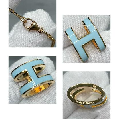 [⭐Mirelle]POP H SKY BLUE NECKLACE