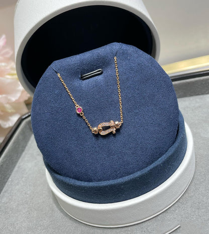 [⭐Mirelle]FORCE 10 DIAMOND CHAIN LINK PINK GOLD BRACELET