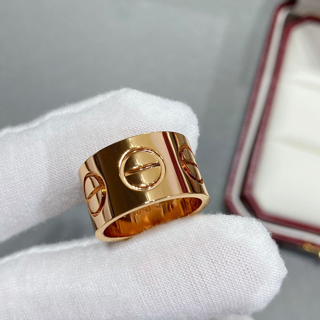 [⭐Mirelle]LOVE 11MM LARGE RING