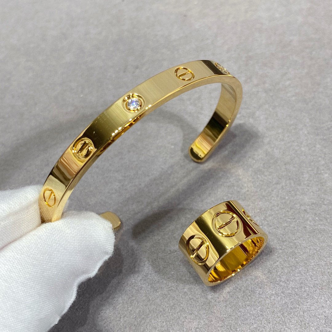 [⭐Mirelle]LOVE 11MM LARGE RING