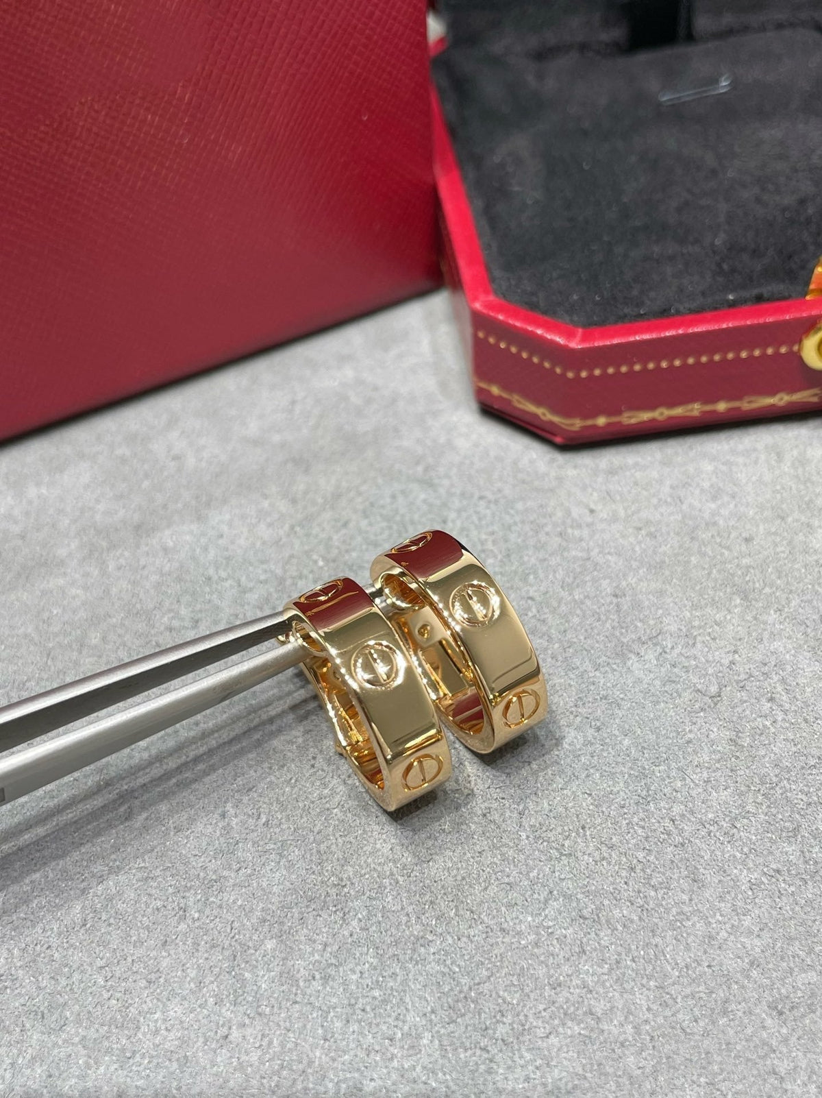 [⭐Mirelle]LOVE 5.5MM EARRINGS