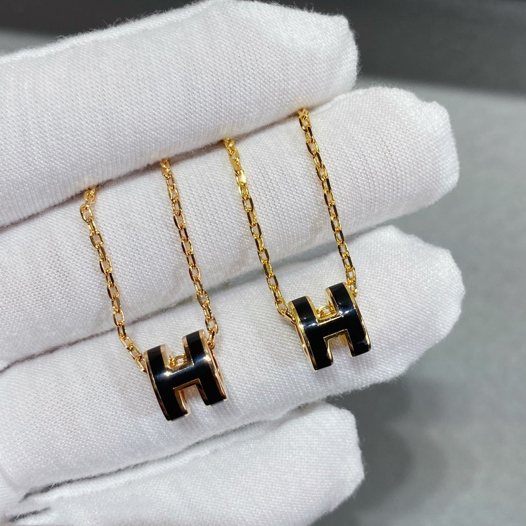 [⭐Mirelle]MINI POP H NECKLACE