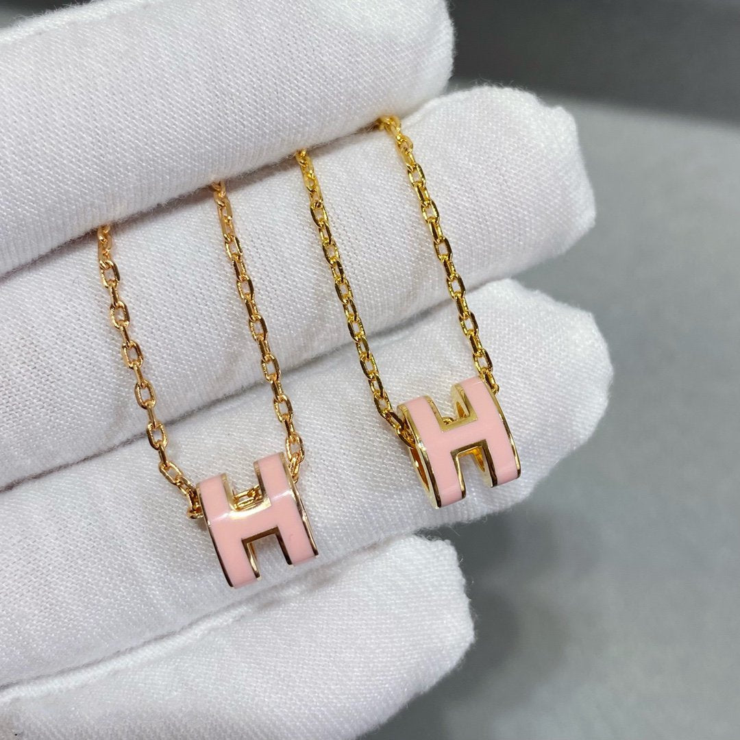 [⭐Mirelle]MINI POP H NECKLACE